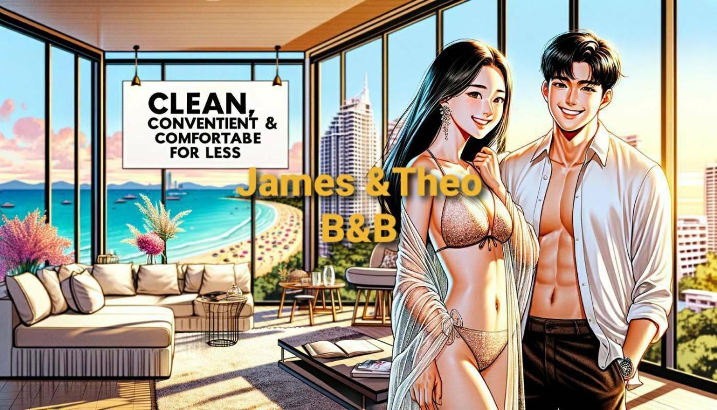 The Edge Central Pattaya Seaview With Infinity Pool & Free Netflix Buitenkant foto